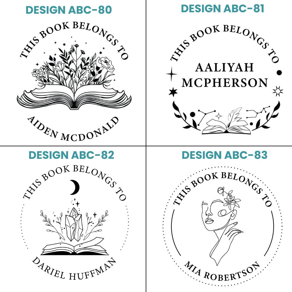 ABC Designs Book Stamps Collection