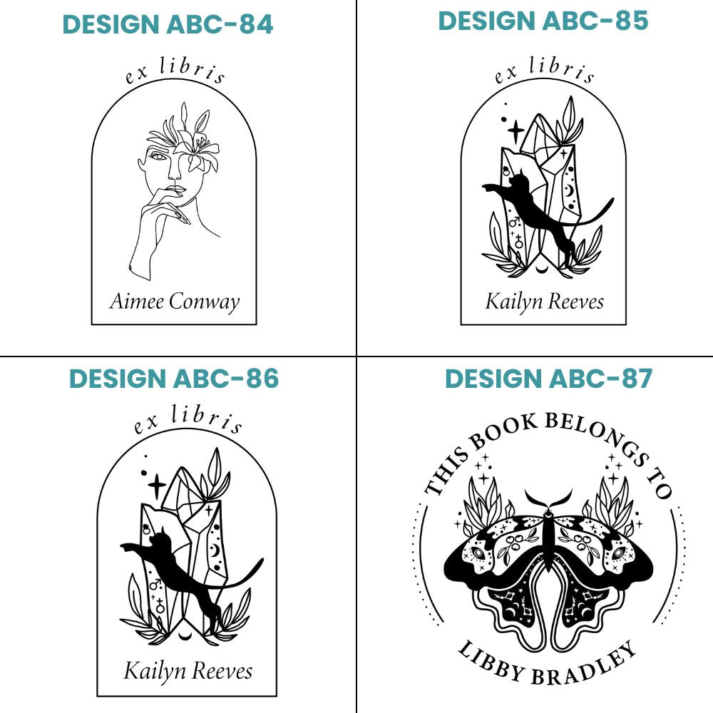 ABC Designs Book Stamps Collection