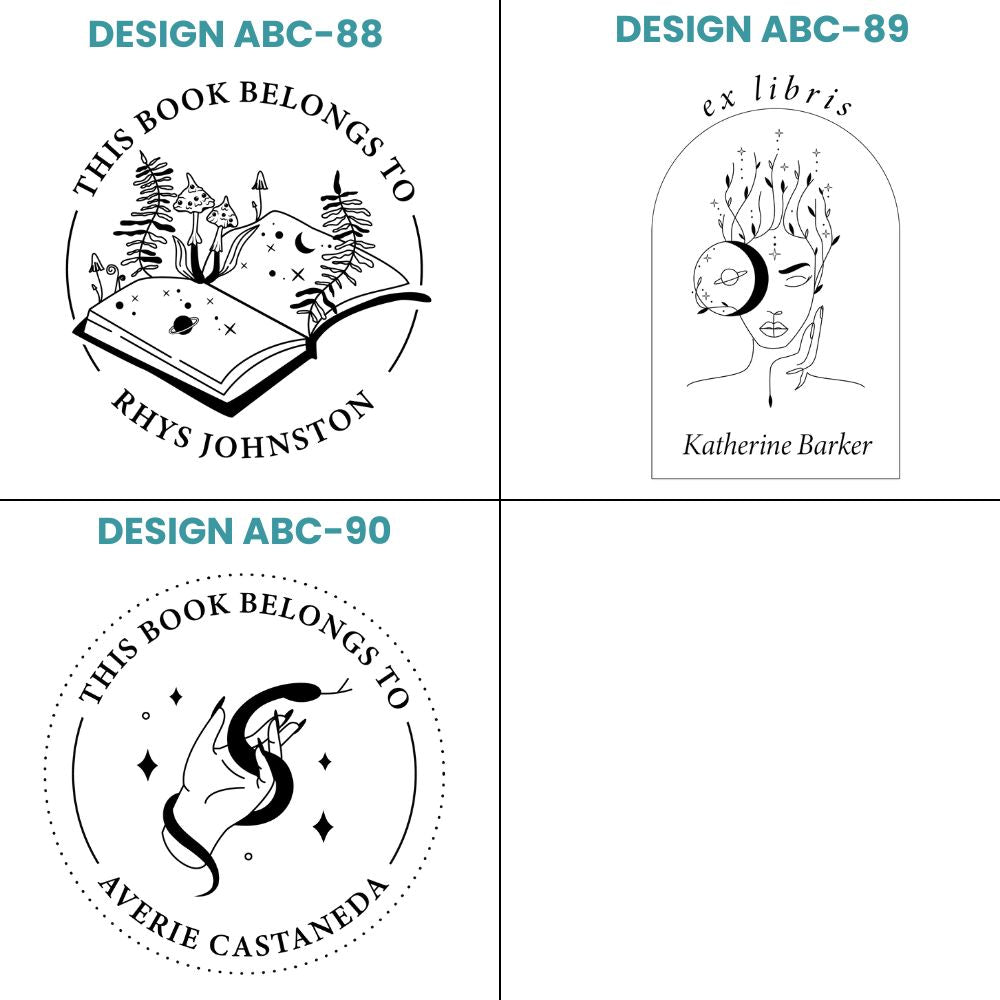 ABC Designs Book Stamps Collection