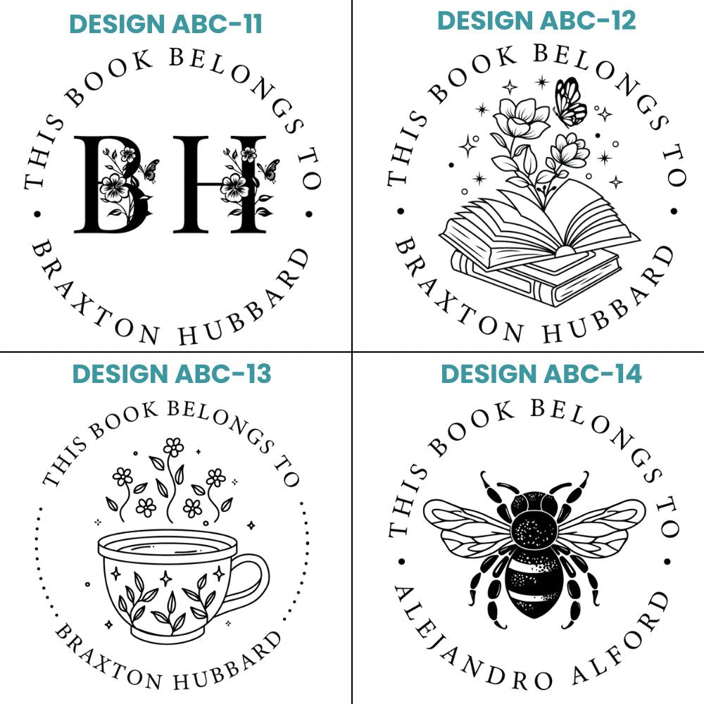 ABC Designs Book Stamps Collection