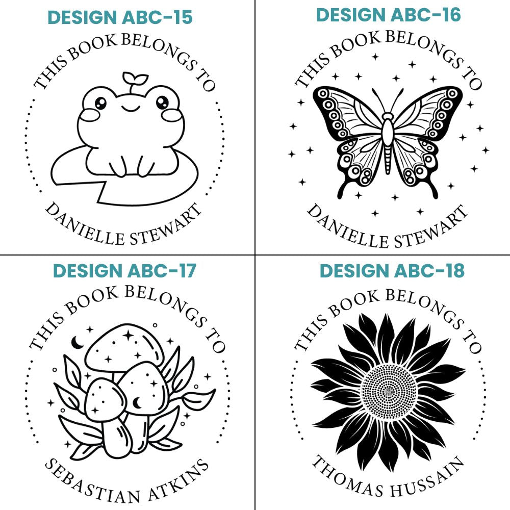 ABC Designs Book Stamps Collection