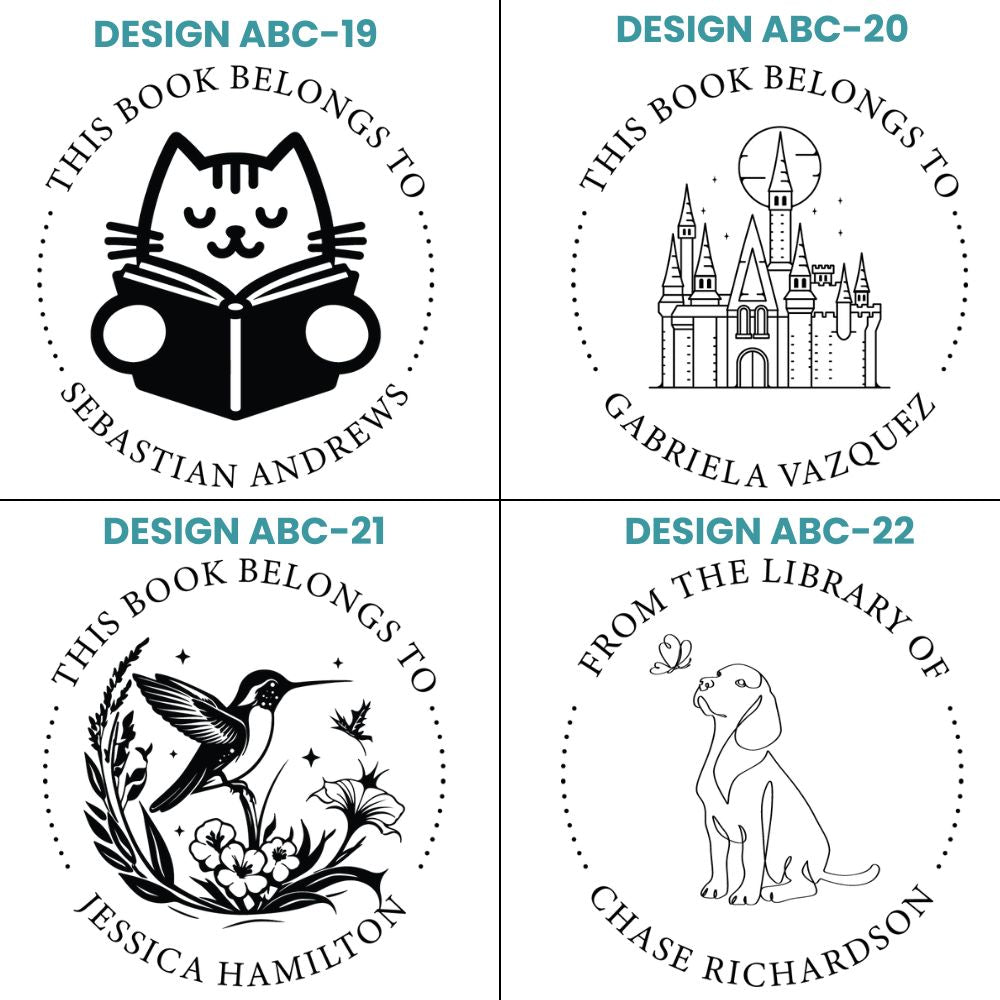 ABC Designs Book Stamps Collection