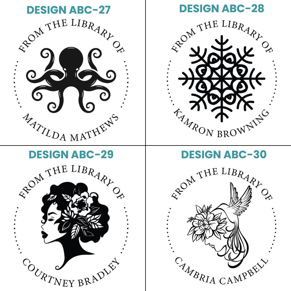 ABC Designs Book Stamps Collection