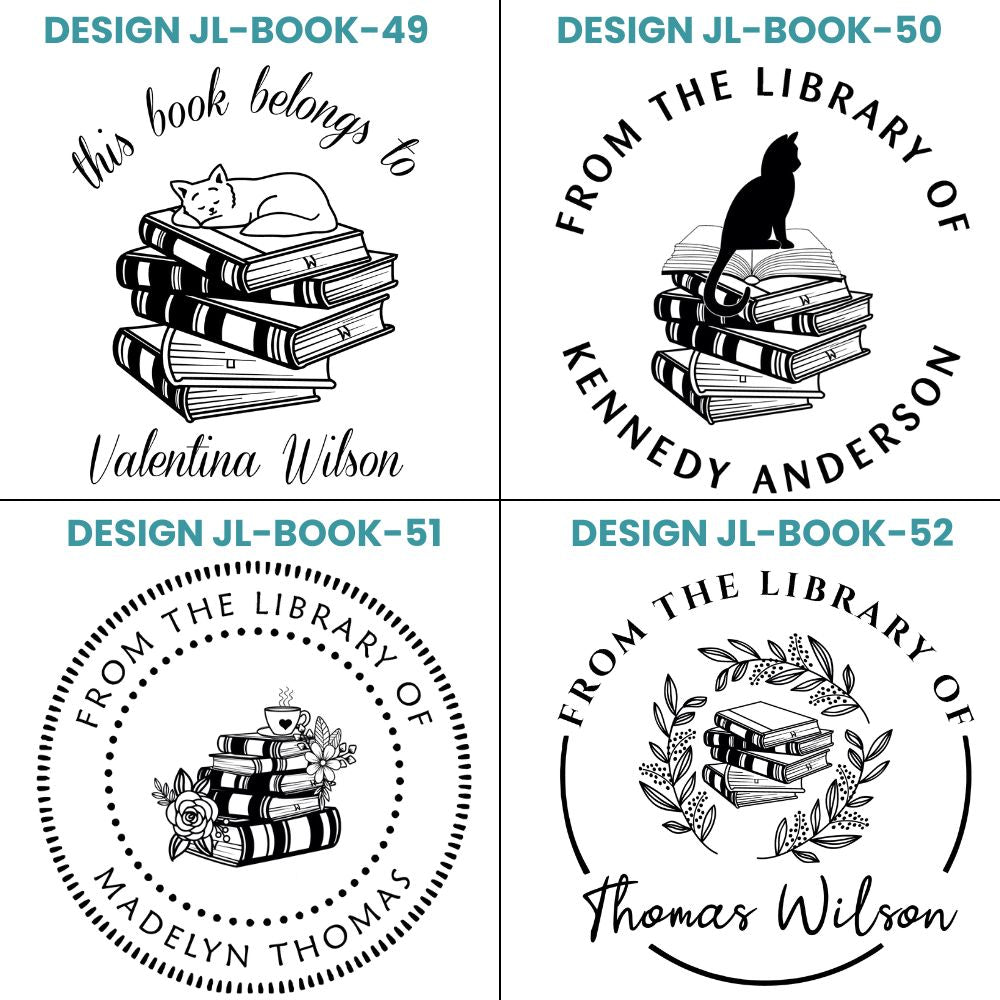 Seen On TikTok Book Stamp | Custom Book Stamps