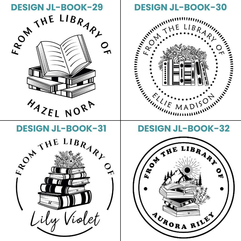 Seen On TikTok Book Stamp | Custom Book Stamps
