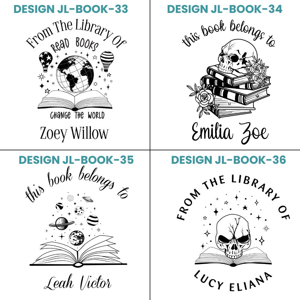 JL Designs Book Stamps Collection