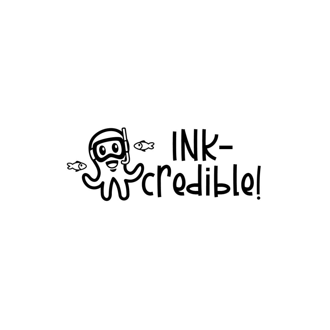 Octopus Rectangle Teacher Stamp