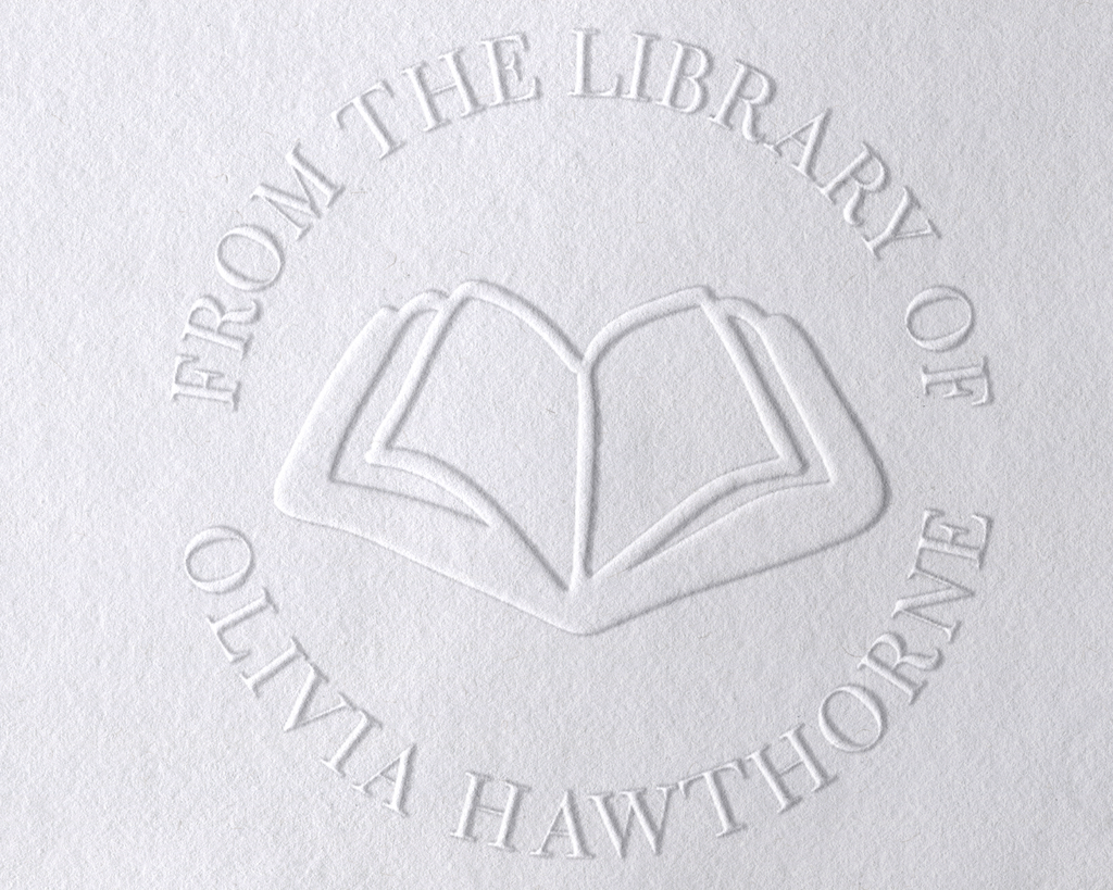 Olivia 2 Personalized Book Embosser