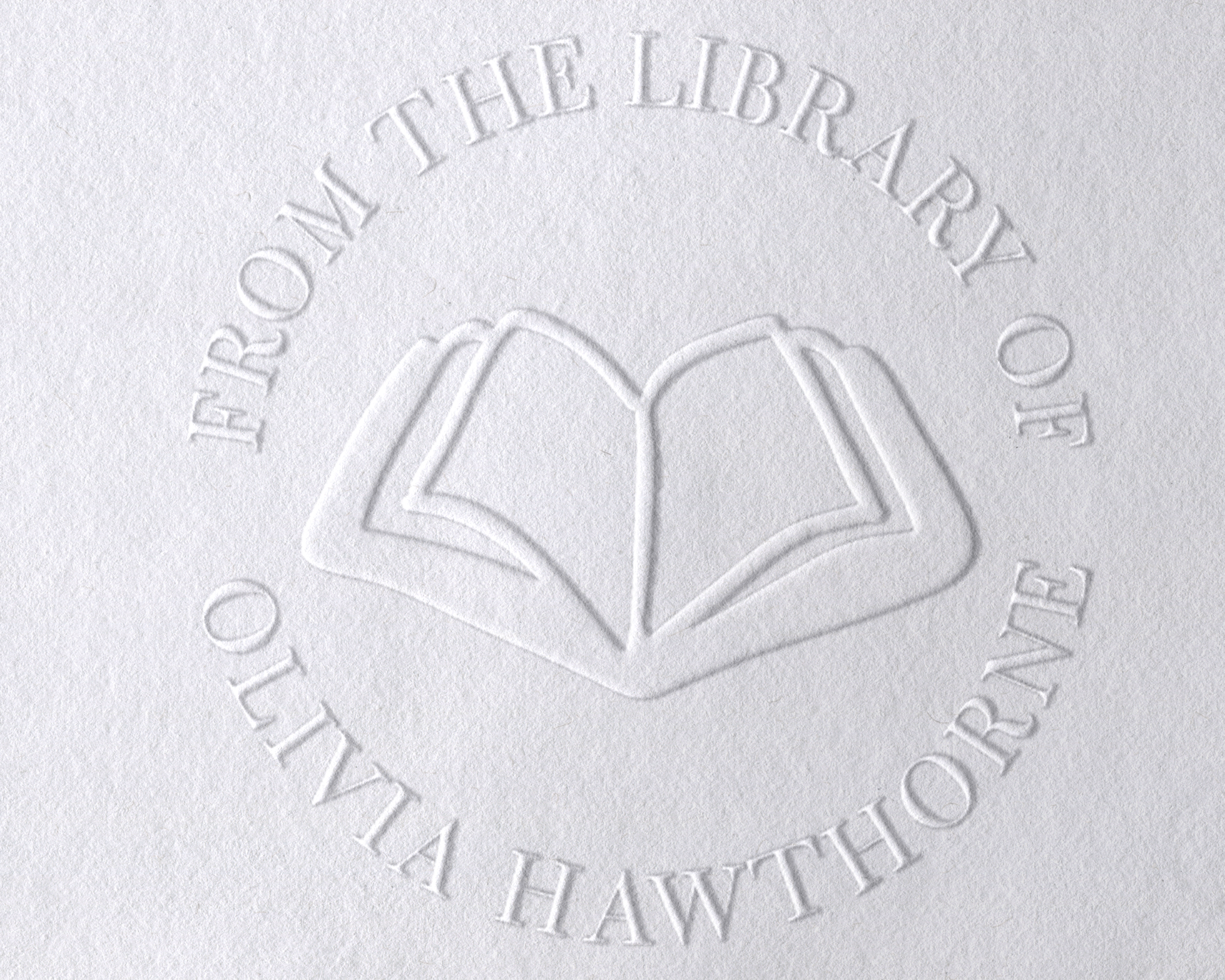 Olivia 2 Personalized Book Embosser