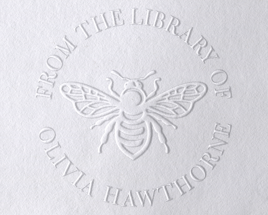Olivia 5 Personalized Book Embosser