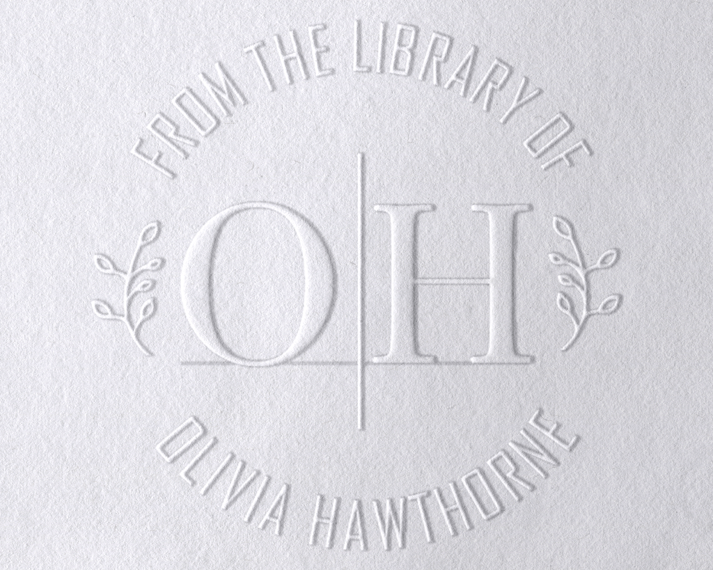 Personalized Book Embosser - Olivia 7
