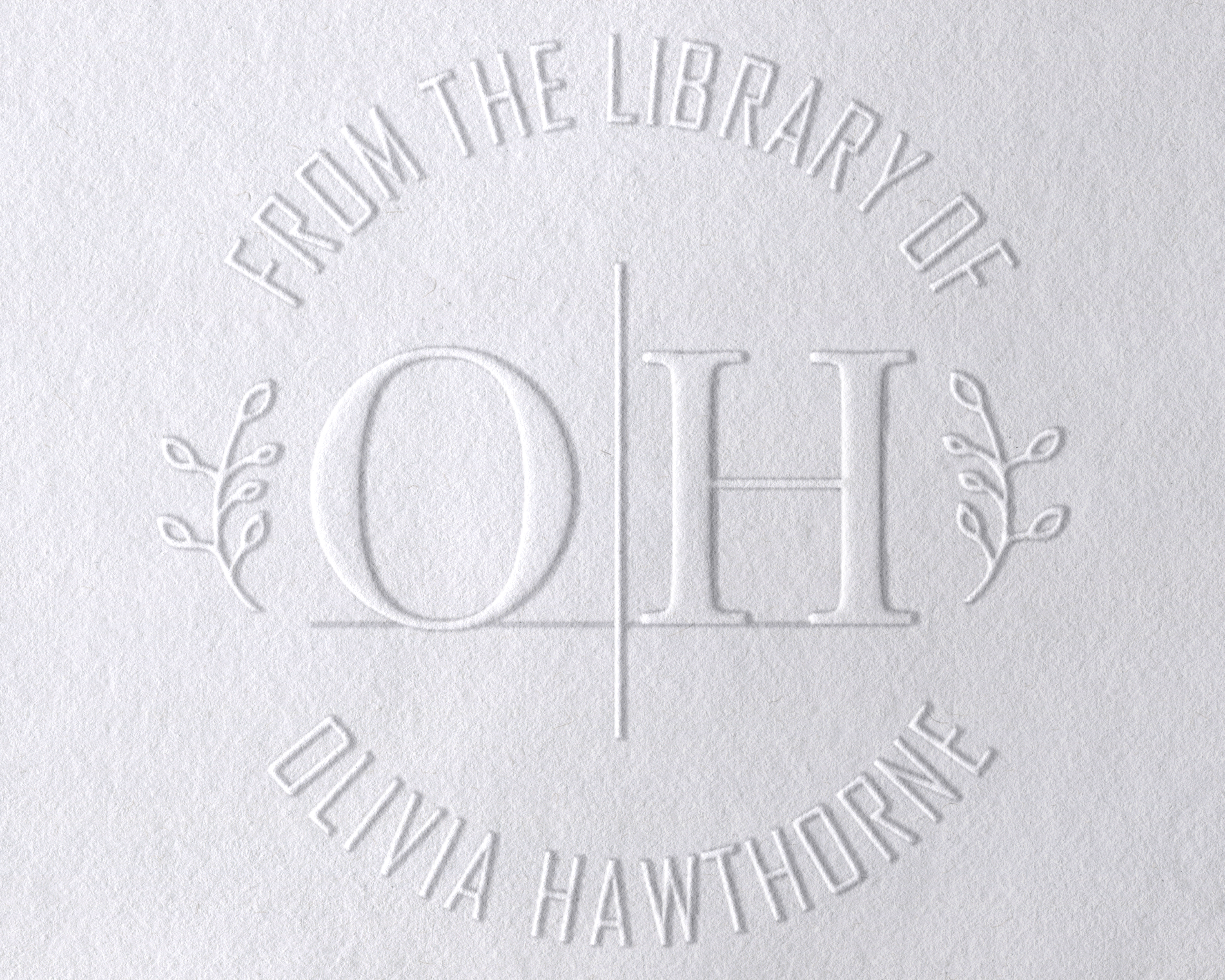 Personalized Book Embosser - Olivia 7