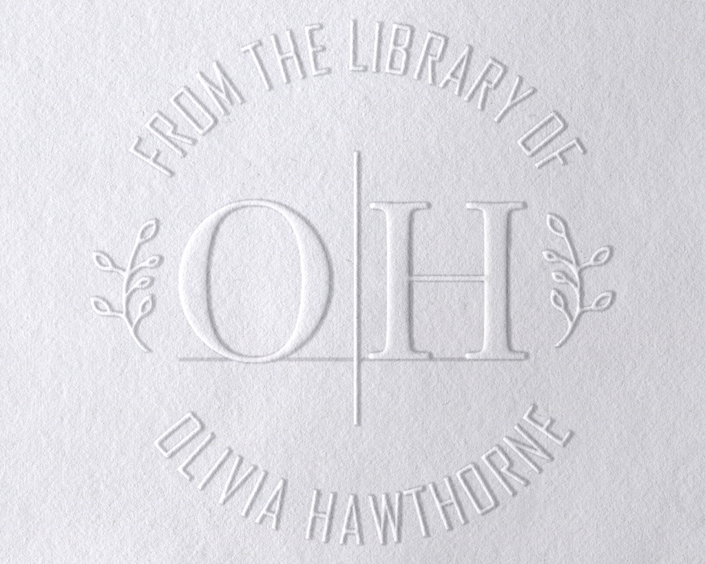 Olivia 7 Personalized Book Embosser