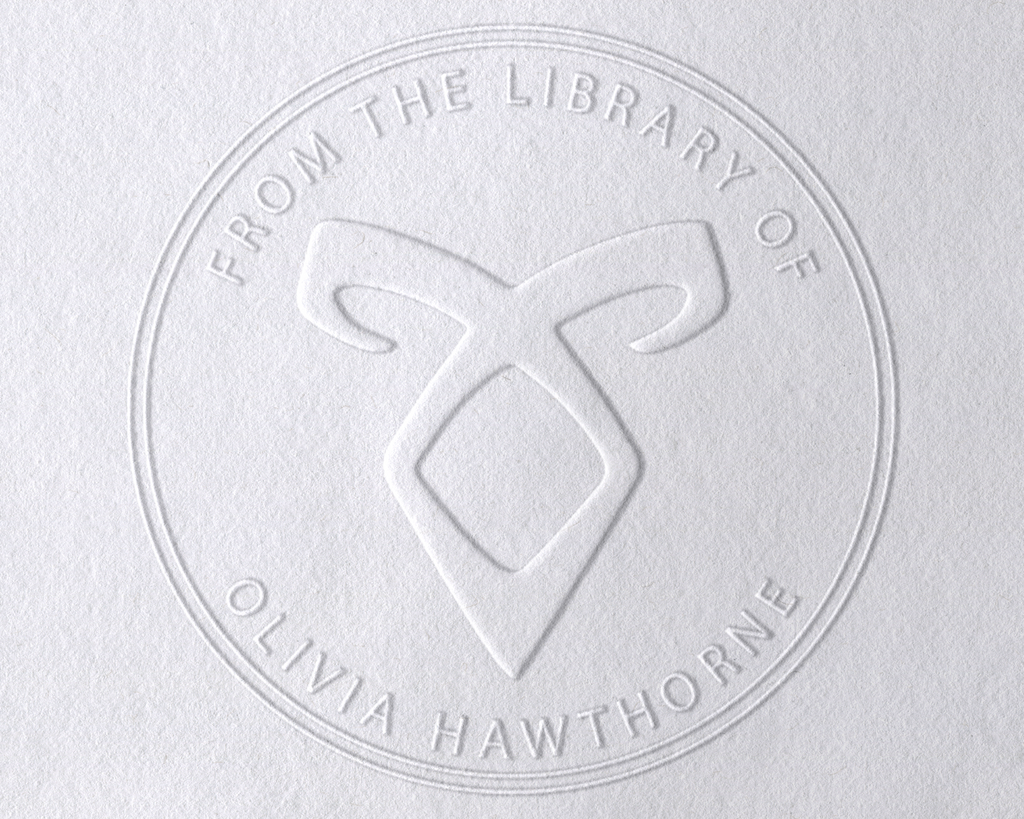 Olivia 9 Personalized Book Embosser