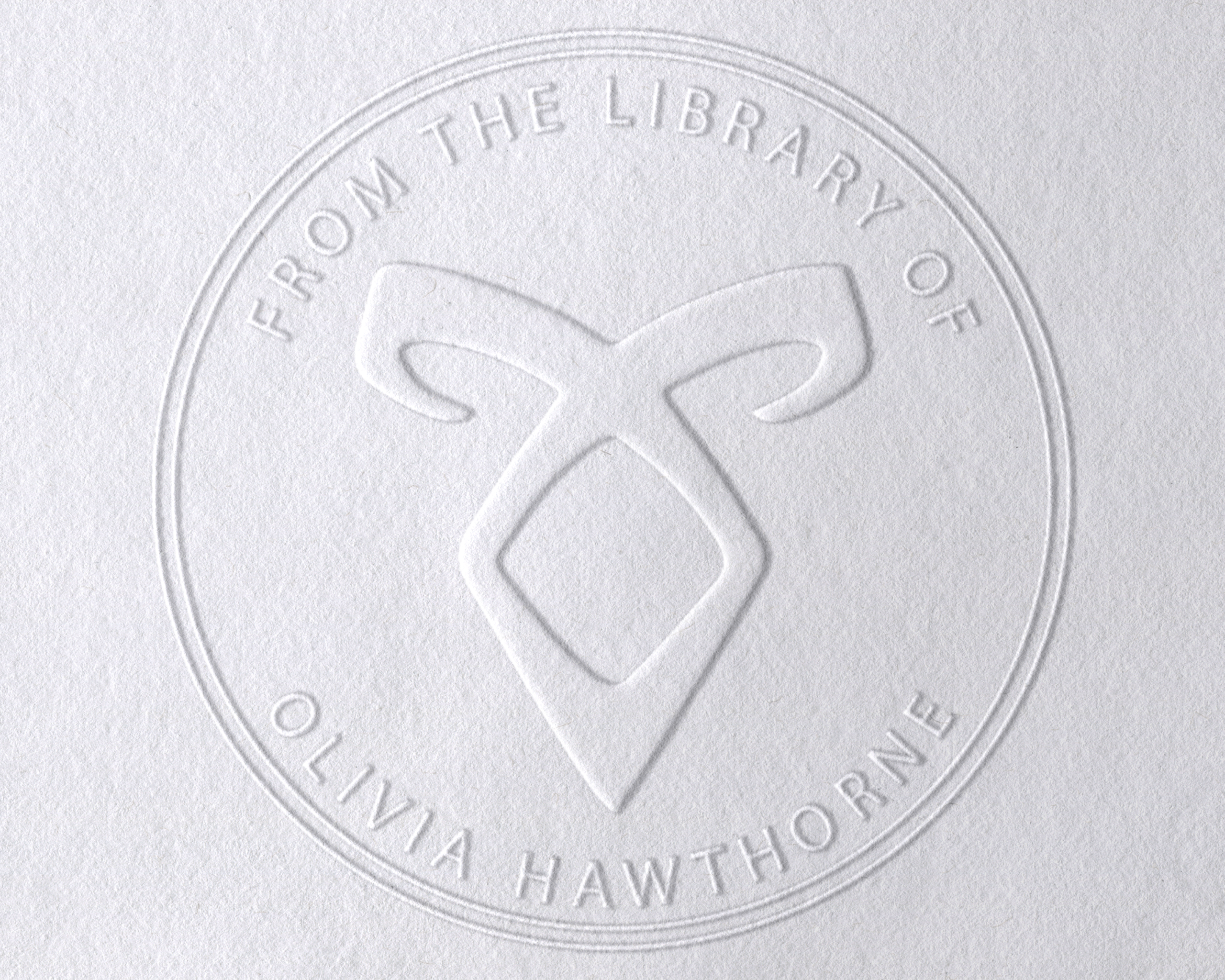 Olivia 9 Personalized Book Embosser