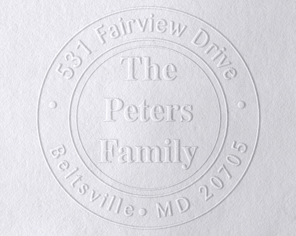Personalized Book Embosser - Peters