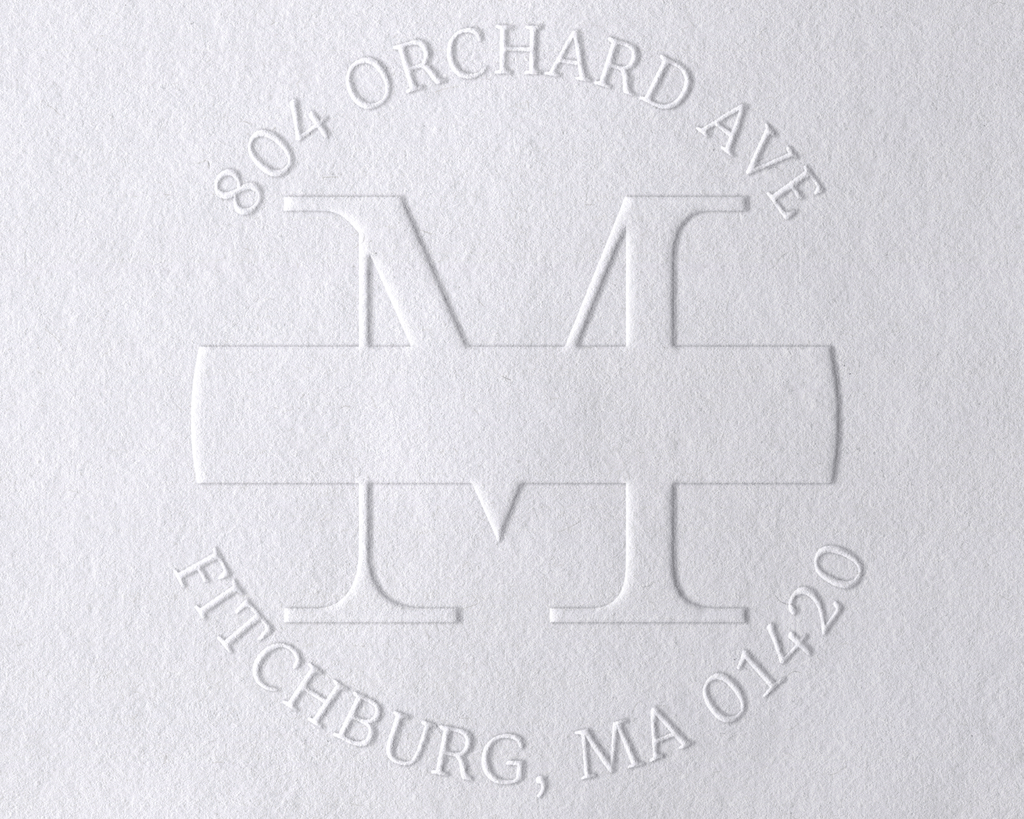 Personalized Book Embosser - PopularMonogram7