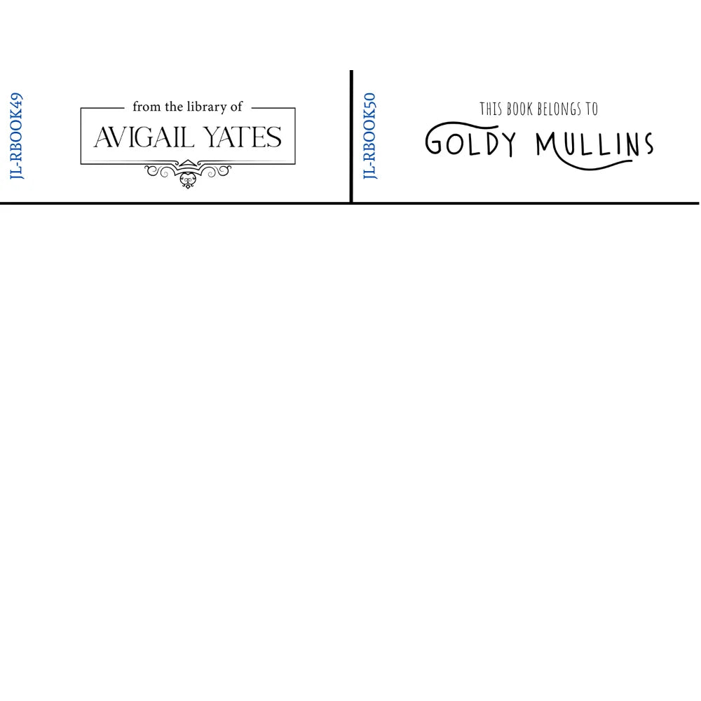 Belongs To Me Style Book Embossers