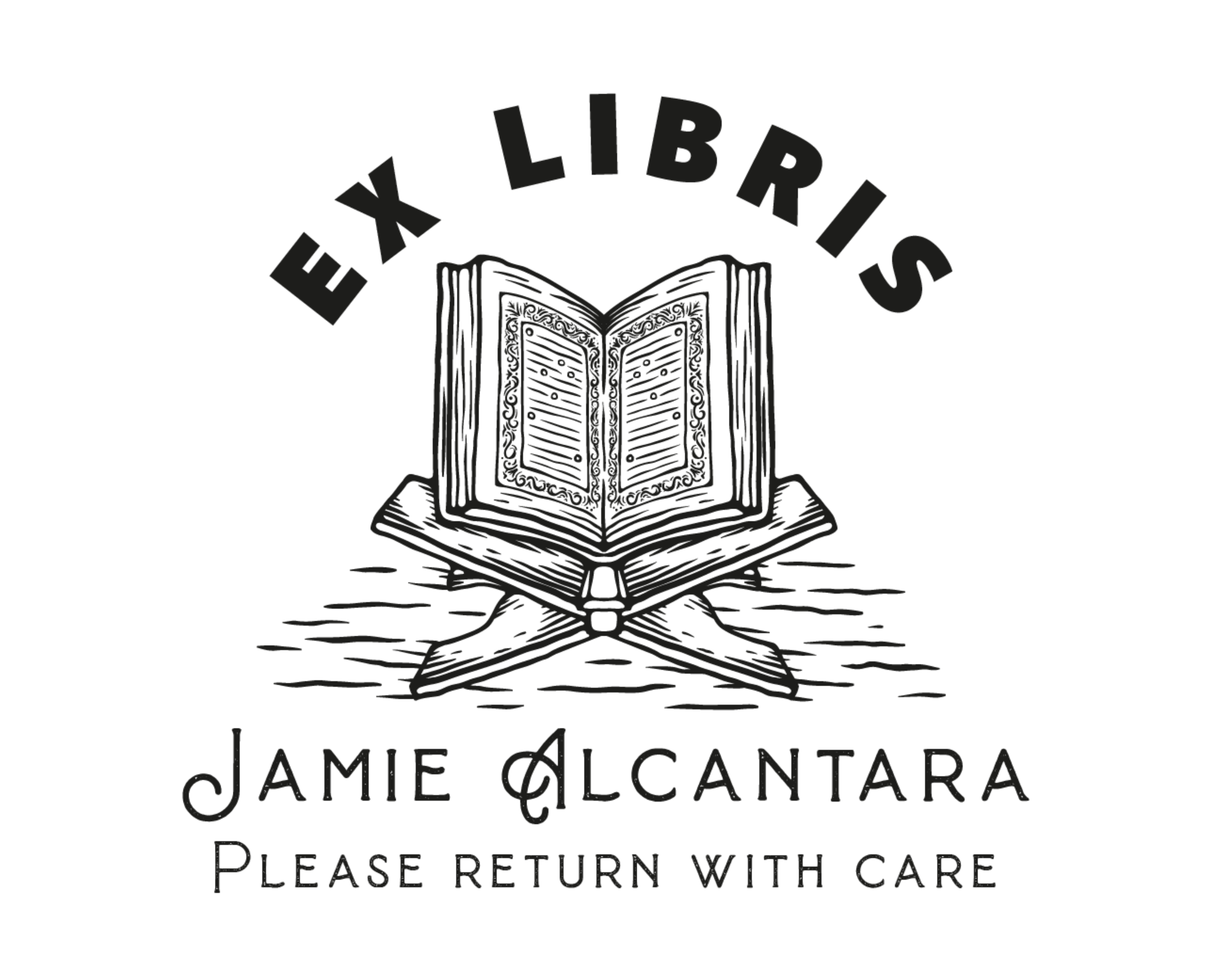 Personalized Book Self Inking - RNDBK-14