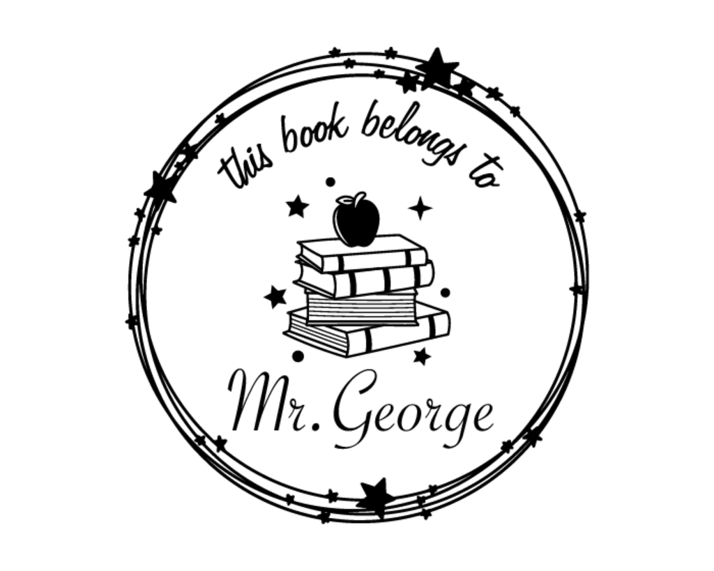 Personalized Book Self Inking - RNDBK-23