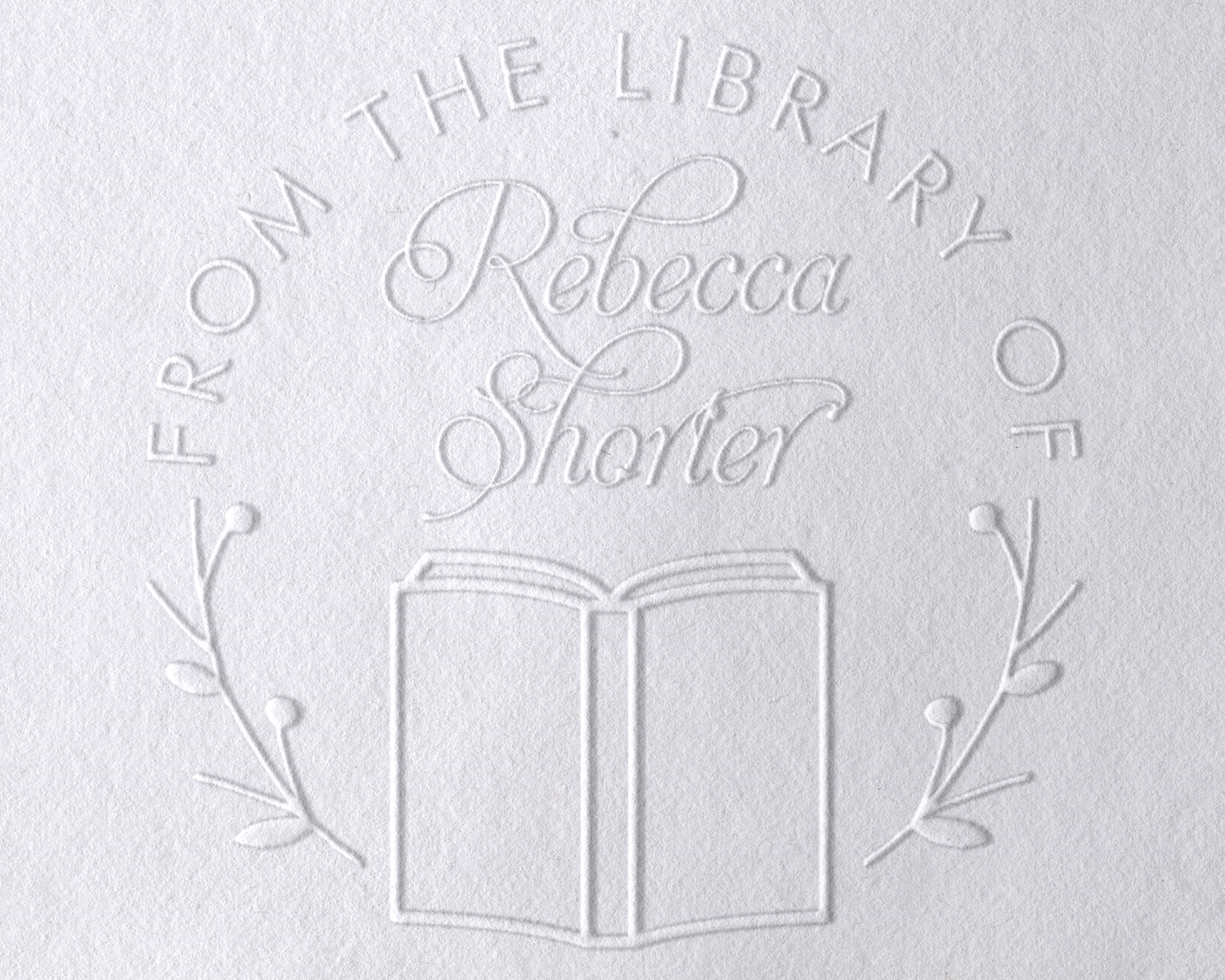 Personalized Book Embosser - RNDBK-26