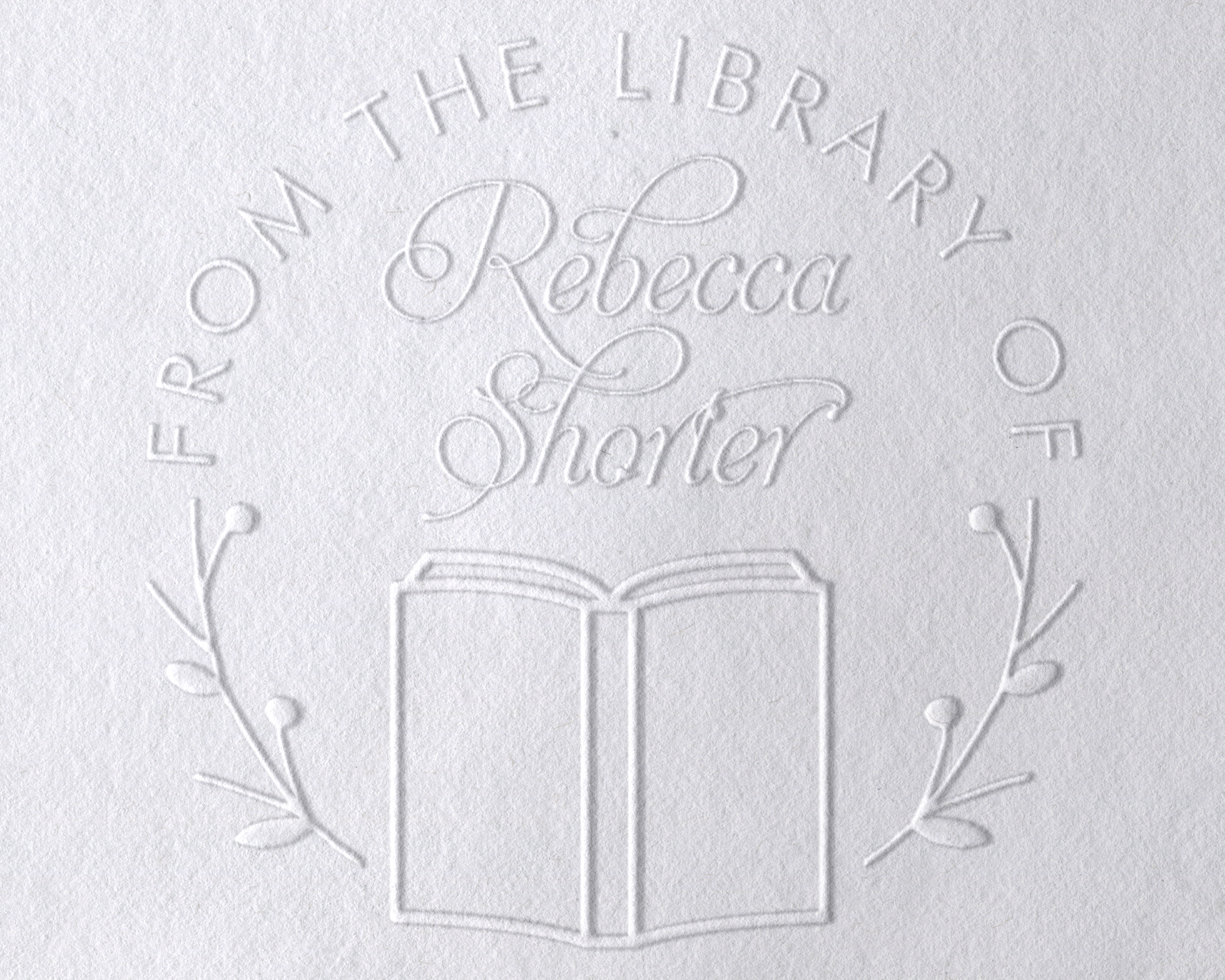 RNDBK-26 Personalized Book Embosser