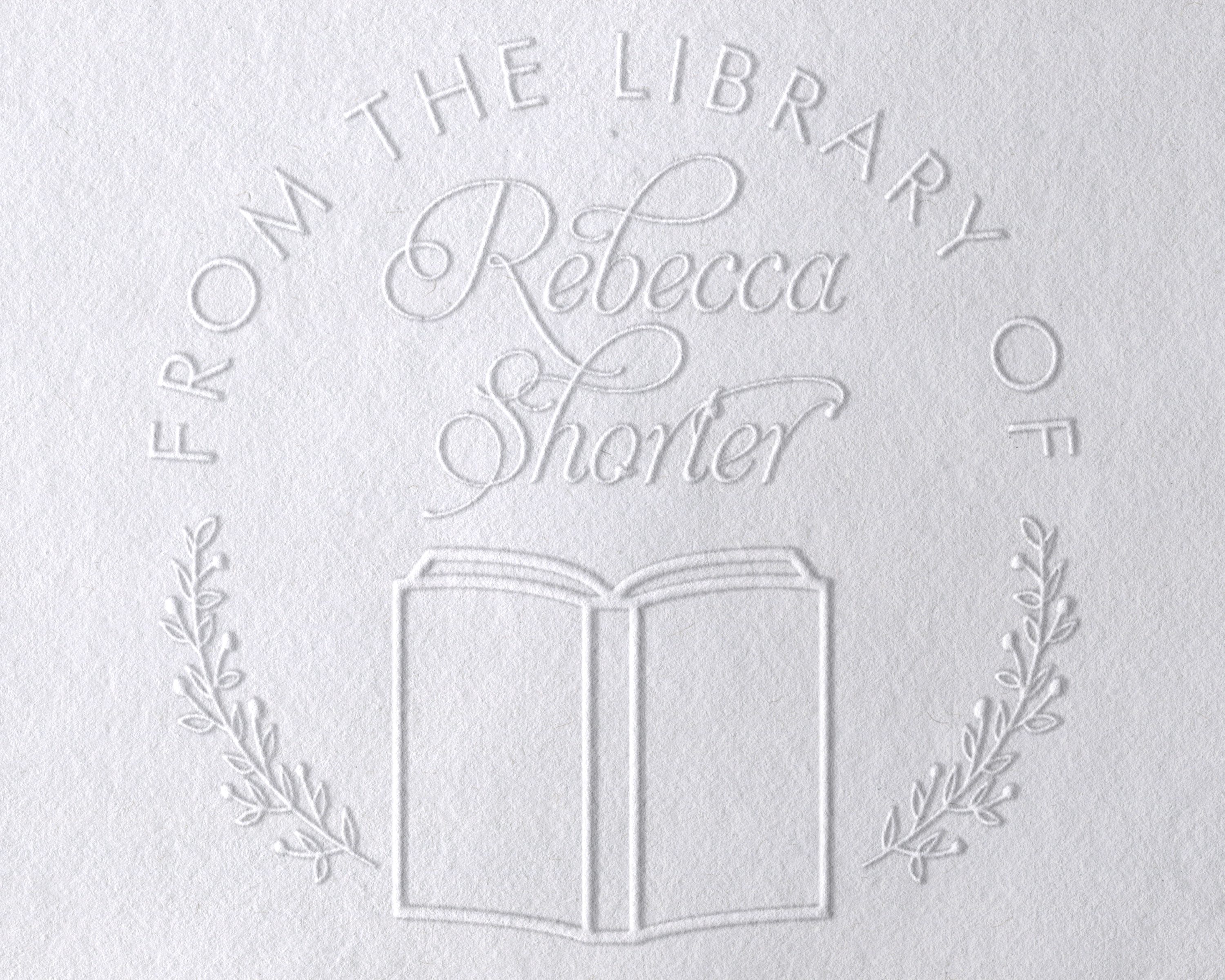 Personalized Book Embosser - RNDBK-27