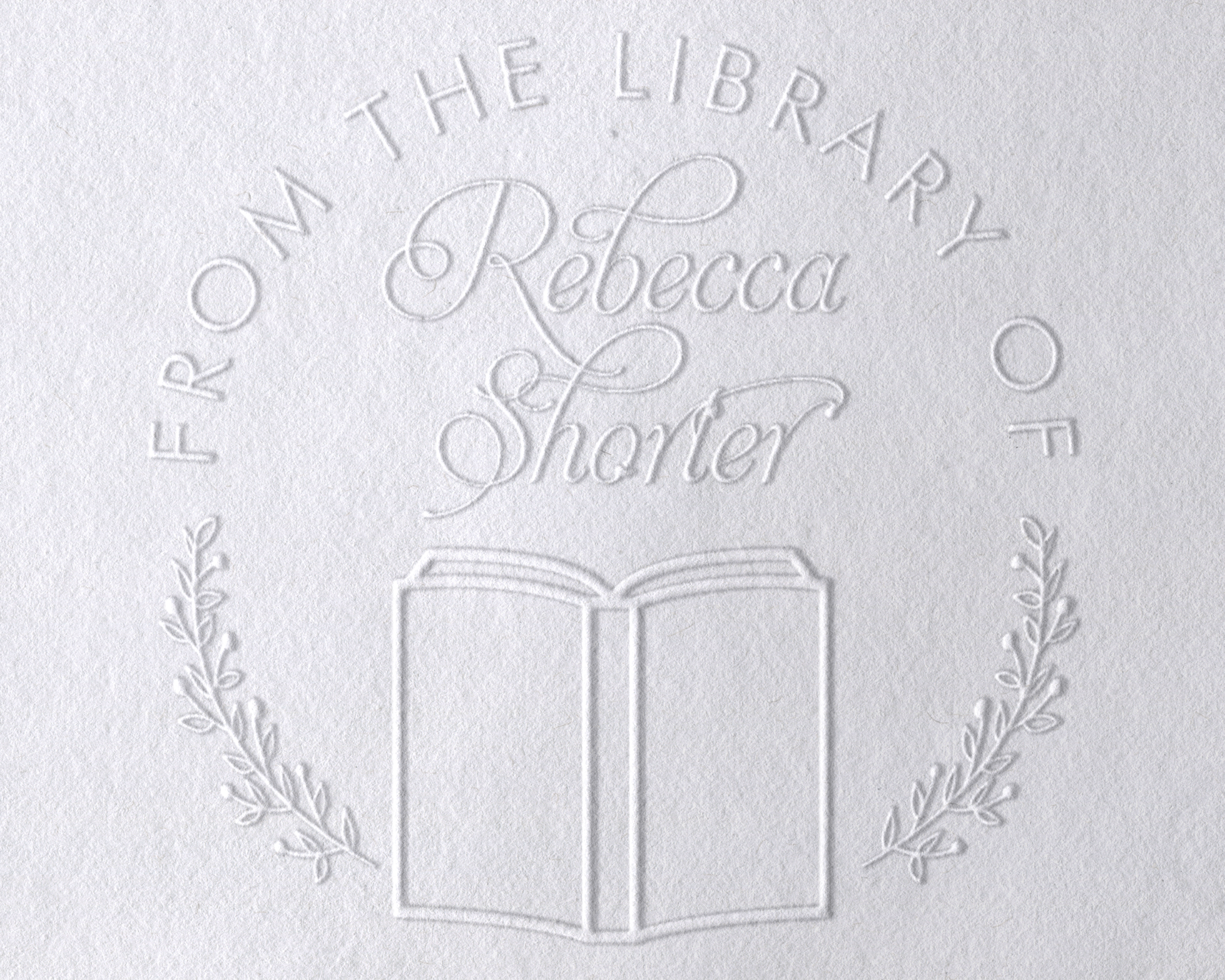 RNDBK-27 Personalized Book Embosser