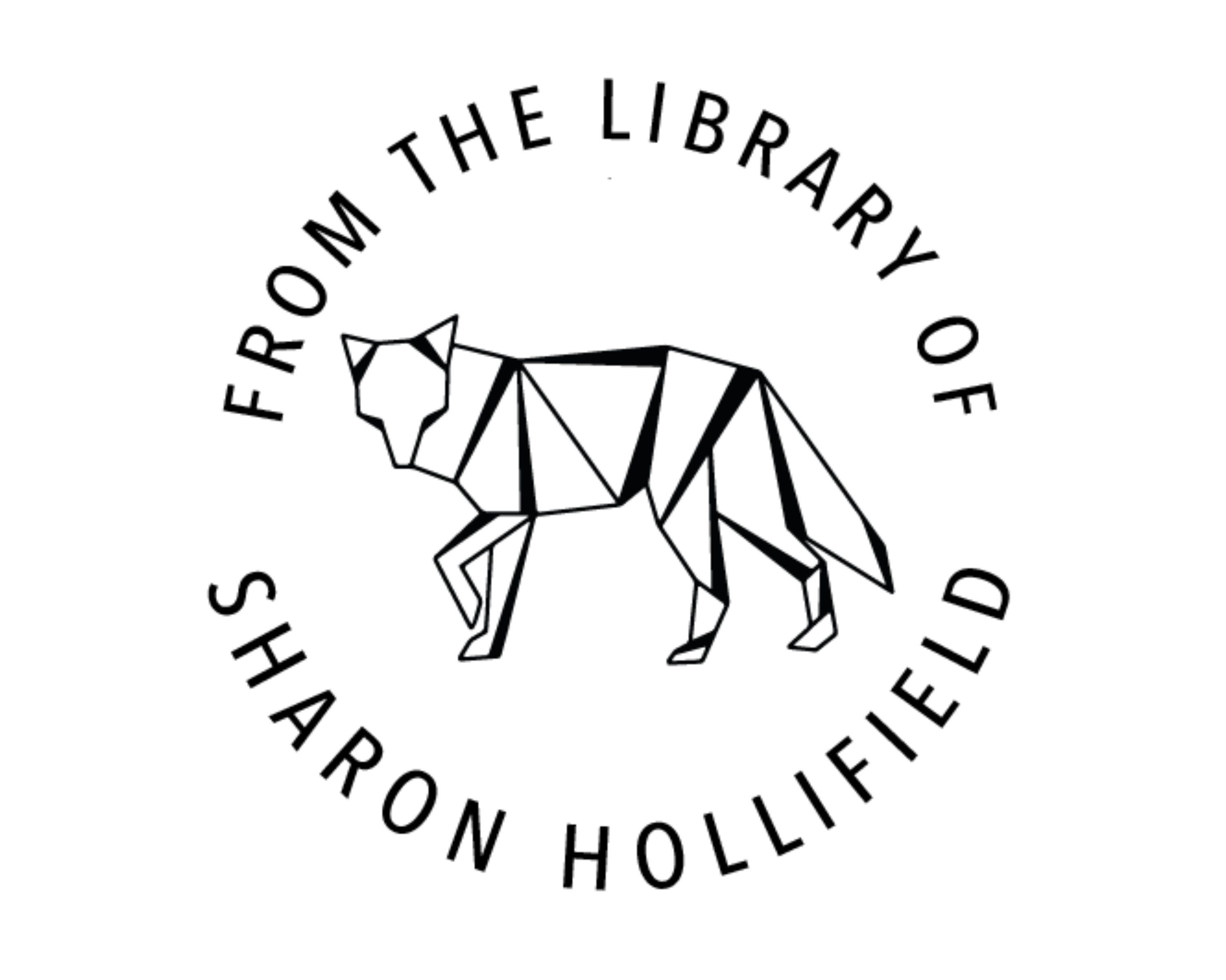 Personalized Book Wooden Handle Stamp - RNDBK-32