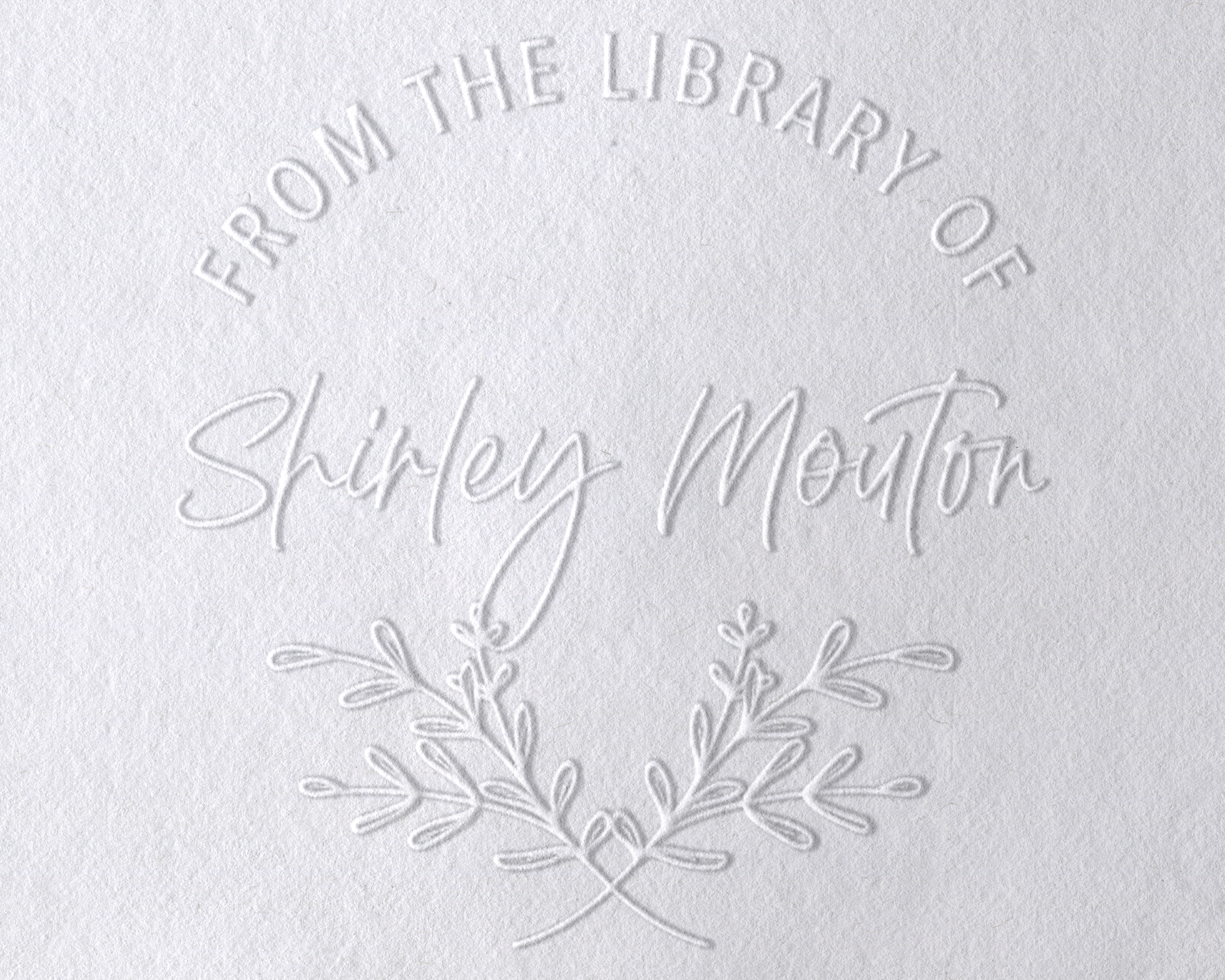 Personalized Book Embosser - RNDBK-33