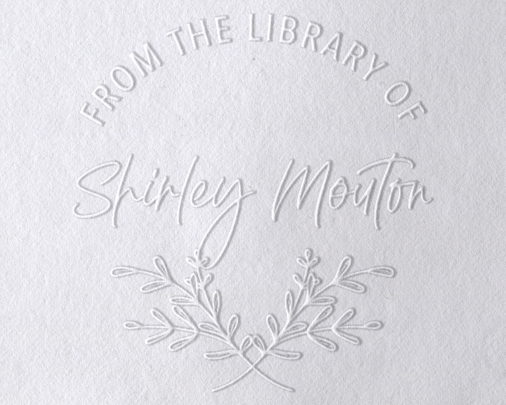 RNDBK-33 Personalized Book Embosser