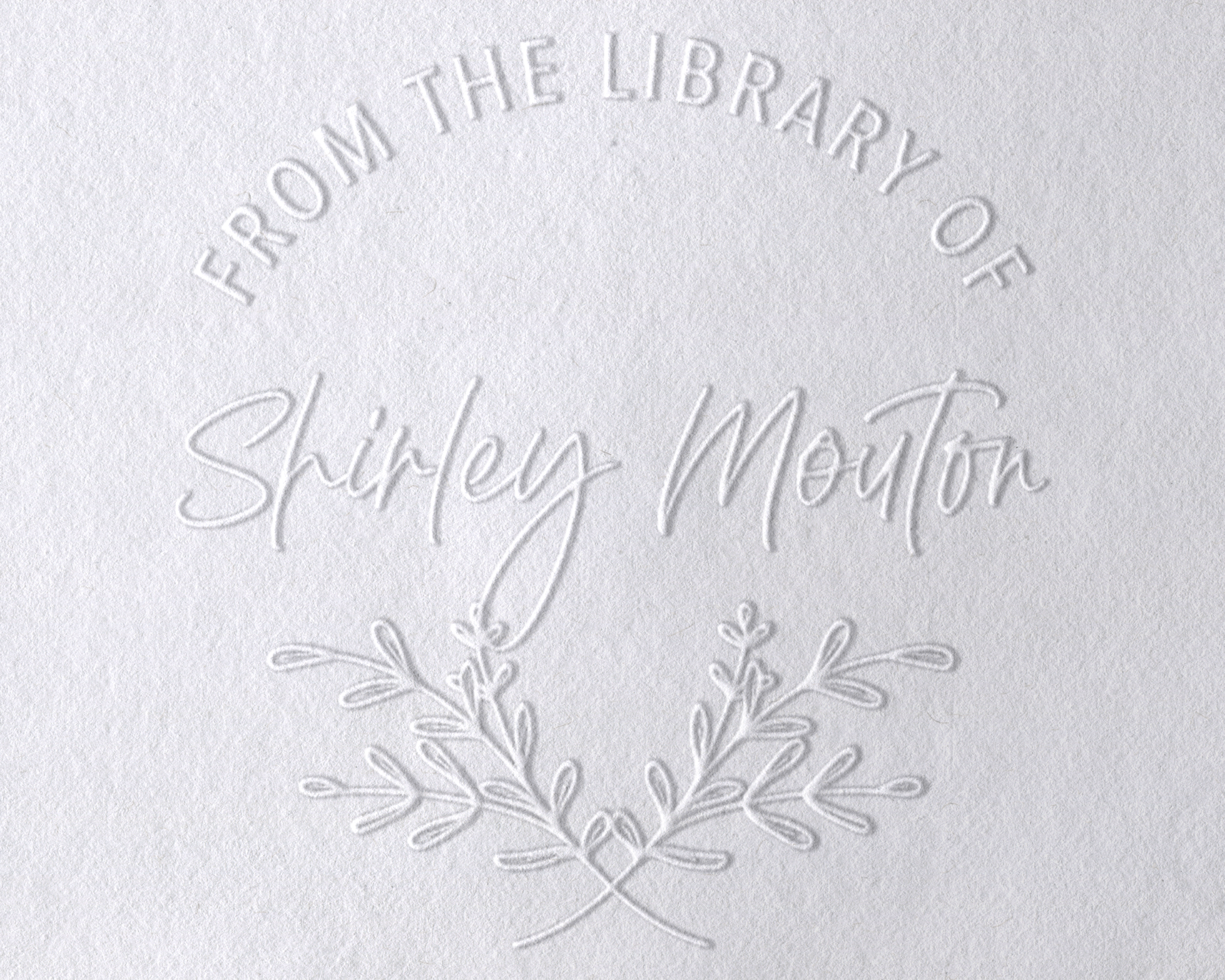 RNDBK-33 Personalized Book Embosser