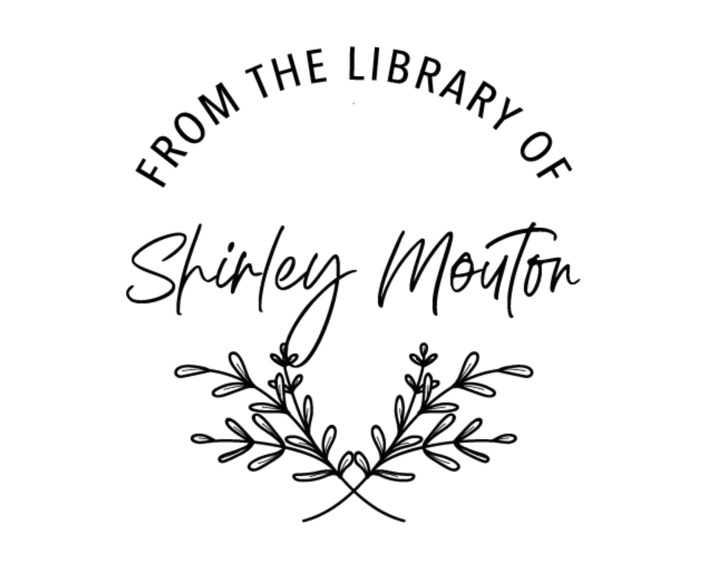 Personalized Book Stamp Self Inking - RNDBK-33