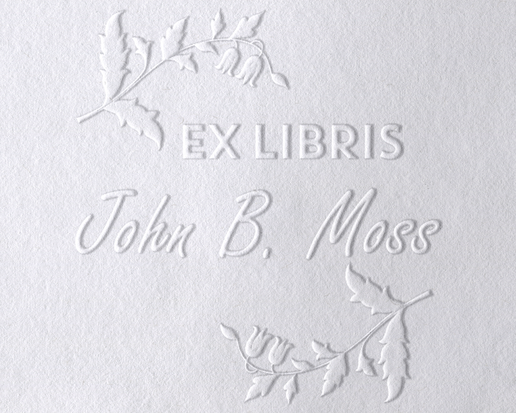 RNDBK-40 Personalized Book Embosser