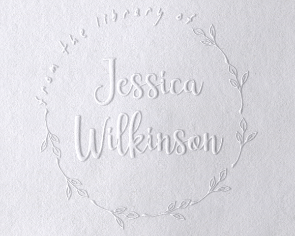 Personalized Book Embosser - RNDBK-42