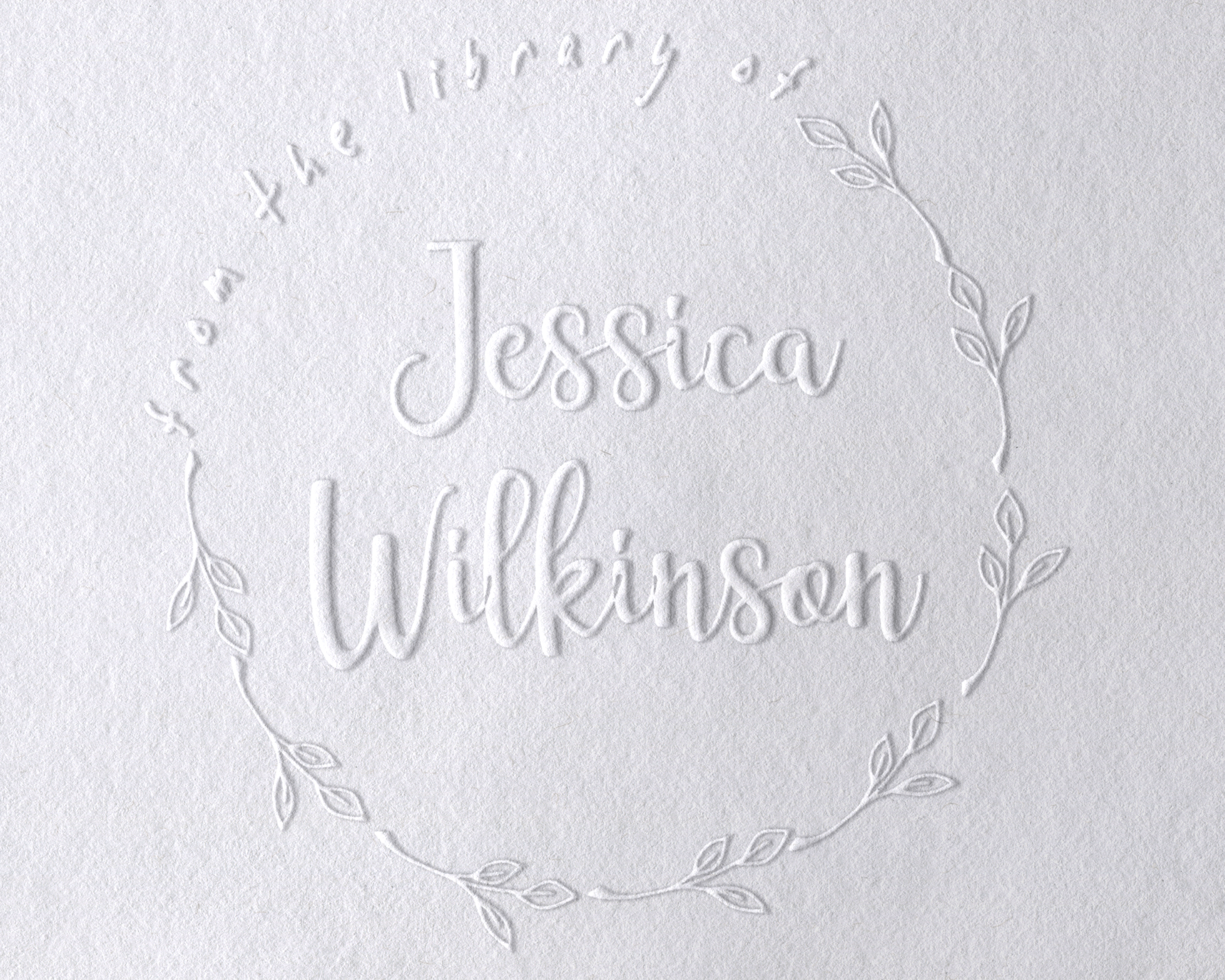 RNDBK-42 Personalized Book Embosser