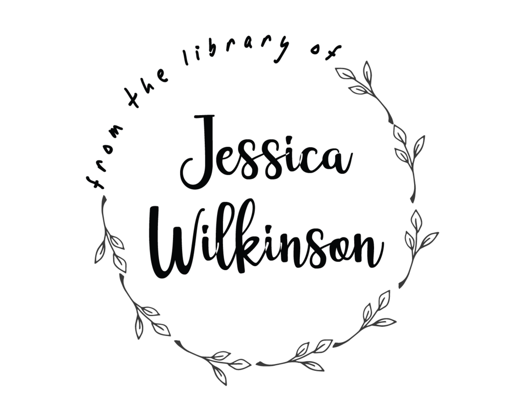 Personalized Book Stamp Self Inking - RNDBK-42