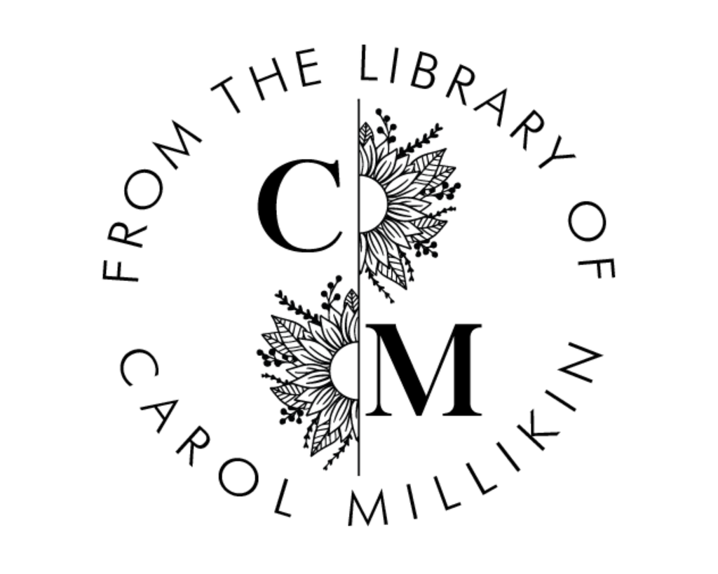 Personalized Book Stamp Self Inking - RNDBK-4