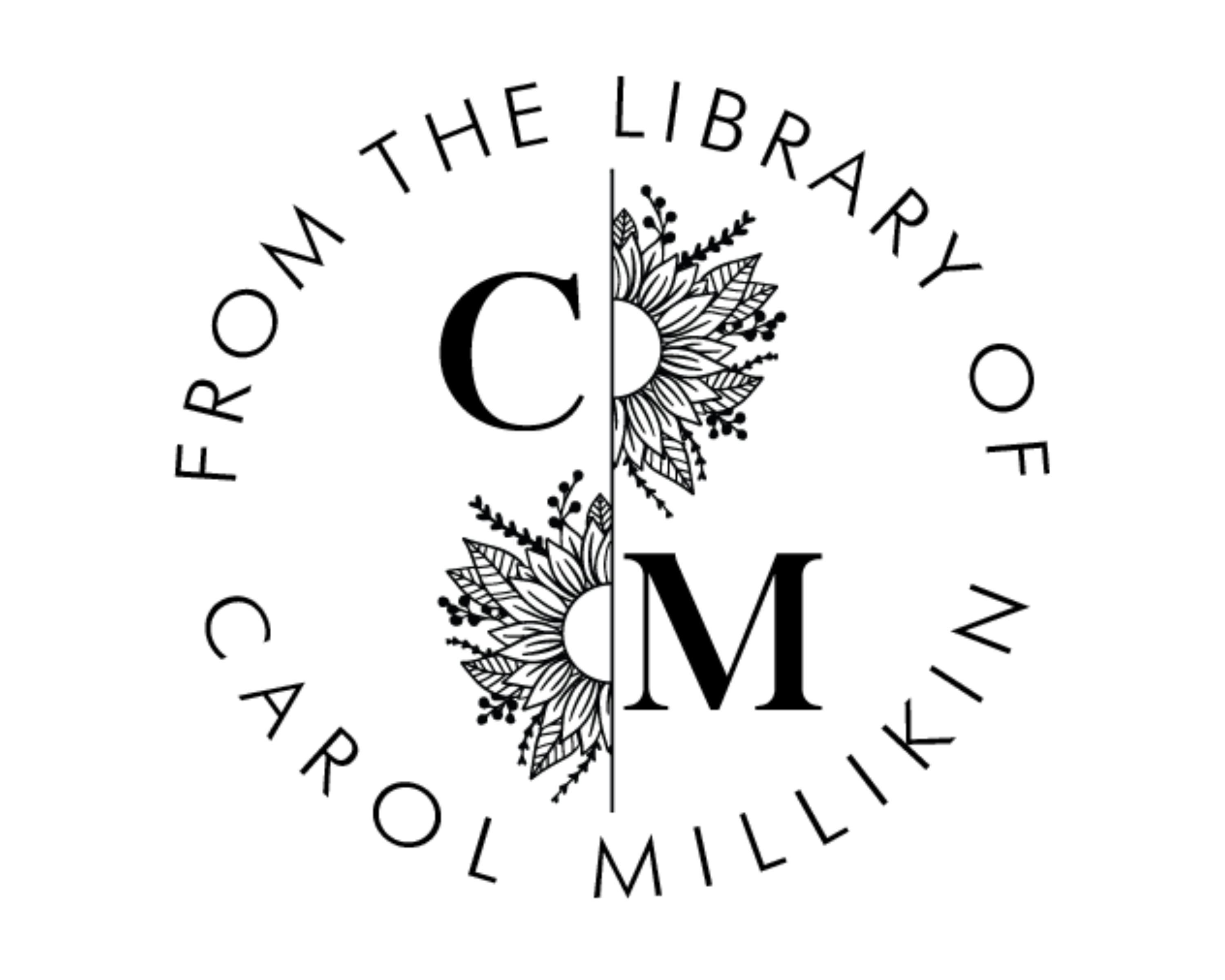 Personalized Book Stamp Self Inking - RNDBK-4