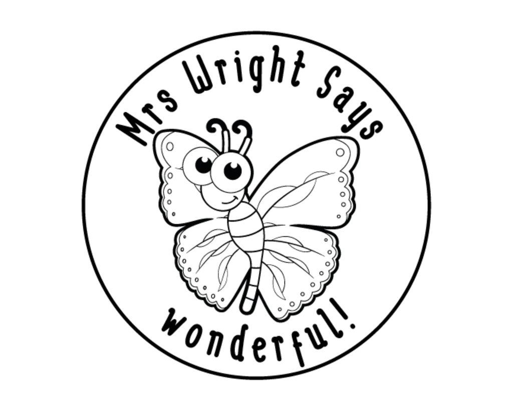 Personalized Book Self Ink Stamp - ROUND-TCH-10