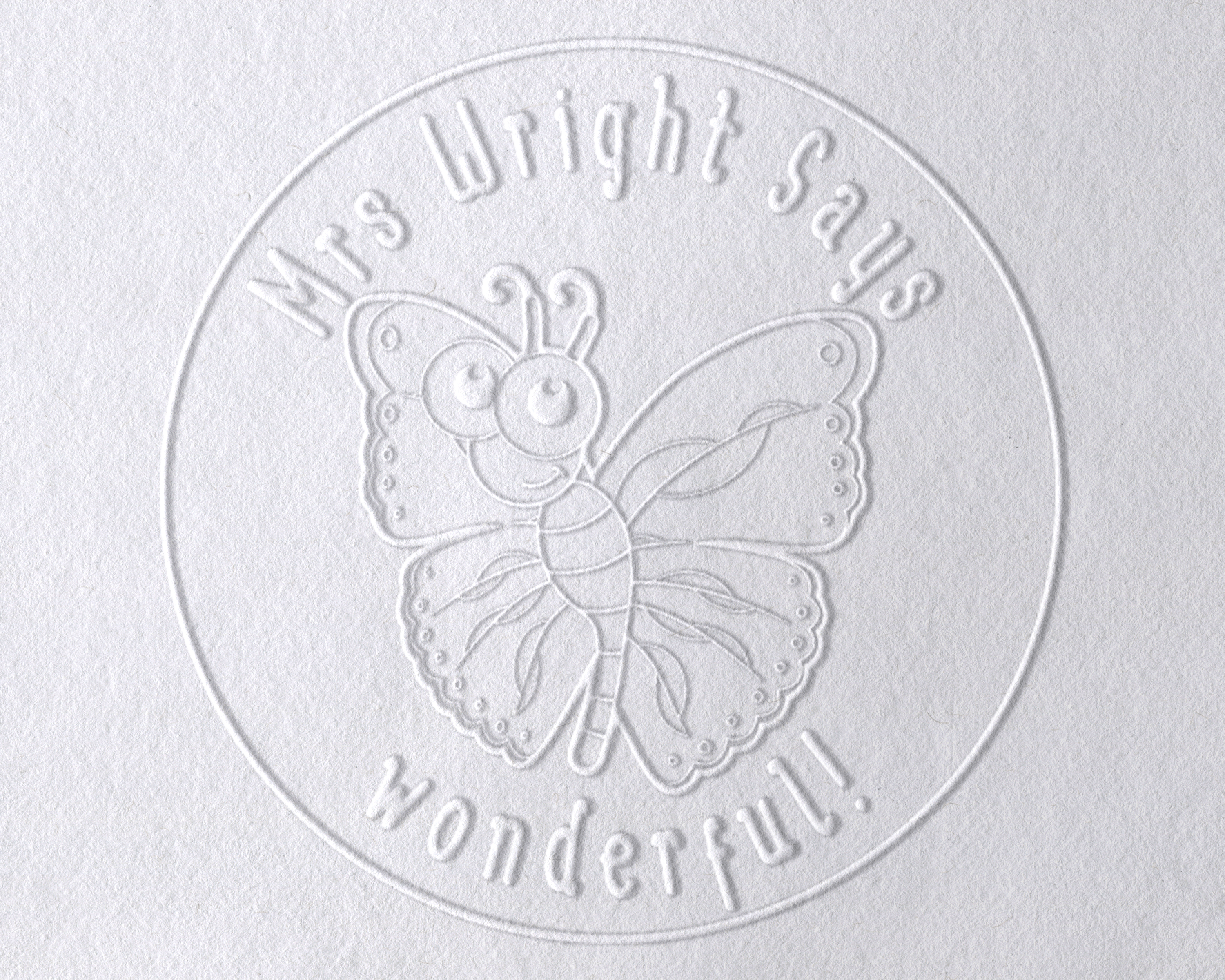 Personalized Book Embosser - ROUND-TCH-10