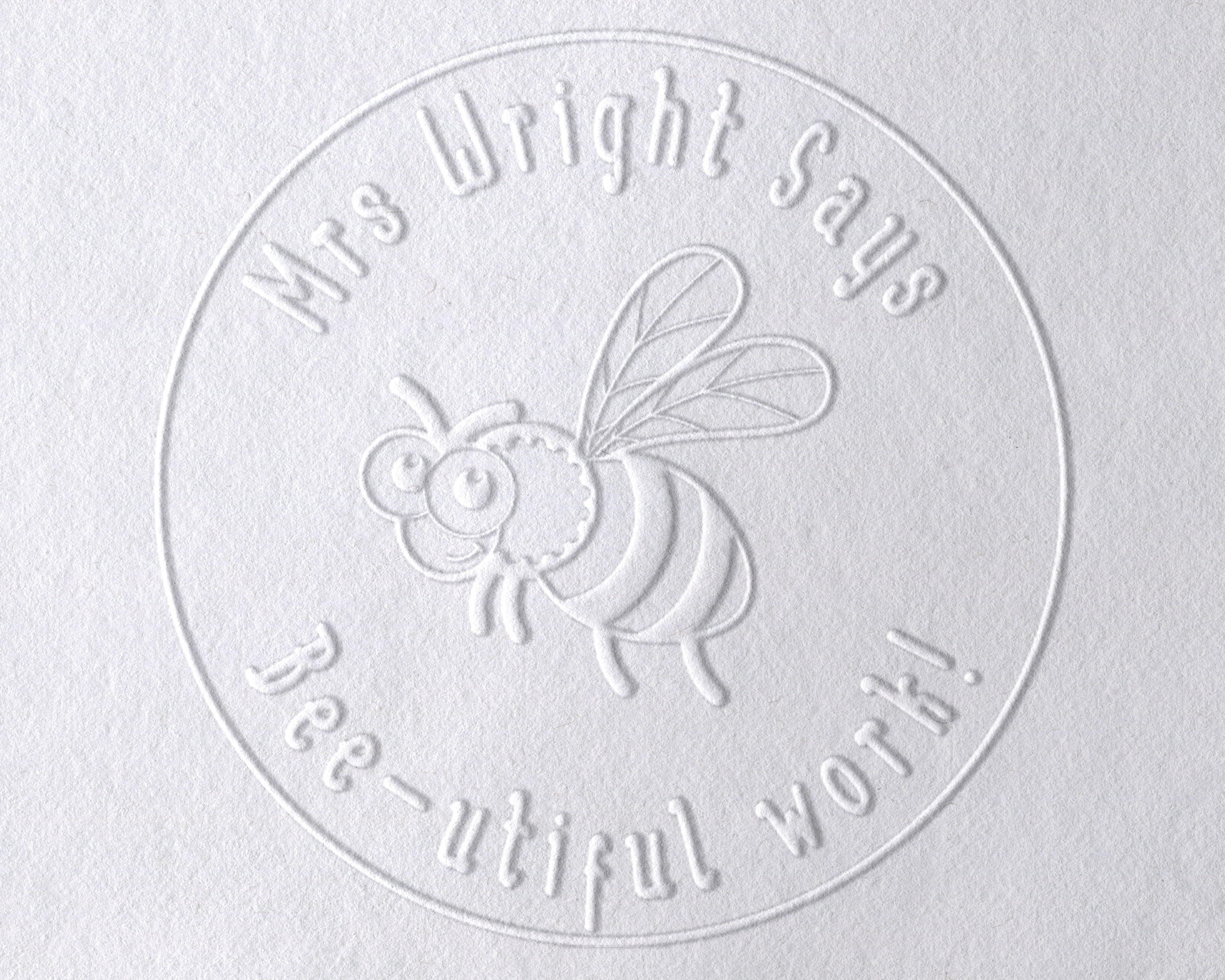 Personalized Book Embosser - ROUND-TCH-1