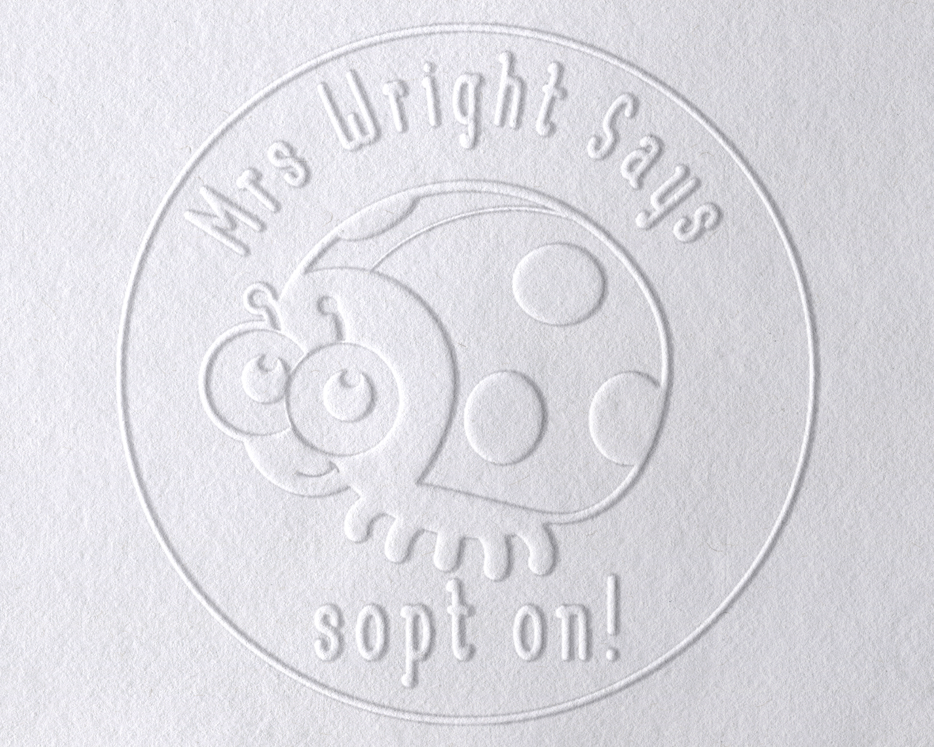 Animal Themed Personalized Book Embosser - ROUND-TCH-6