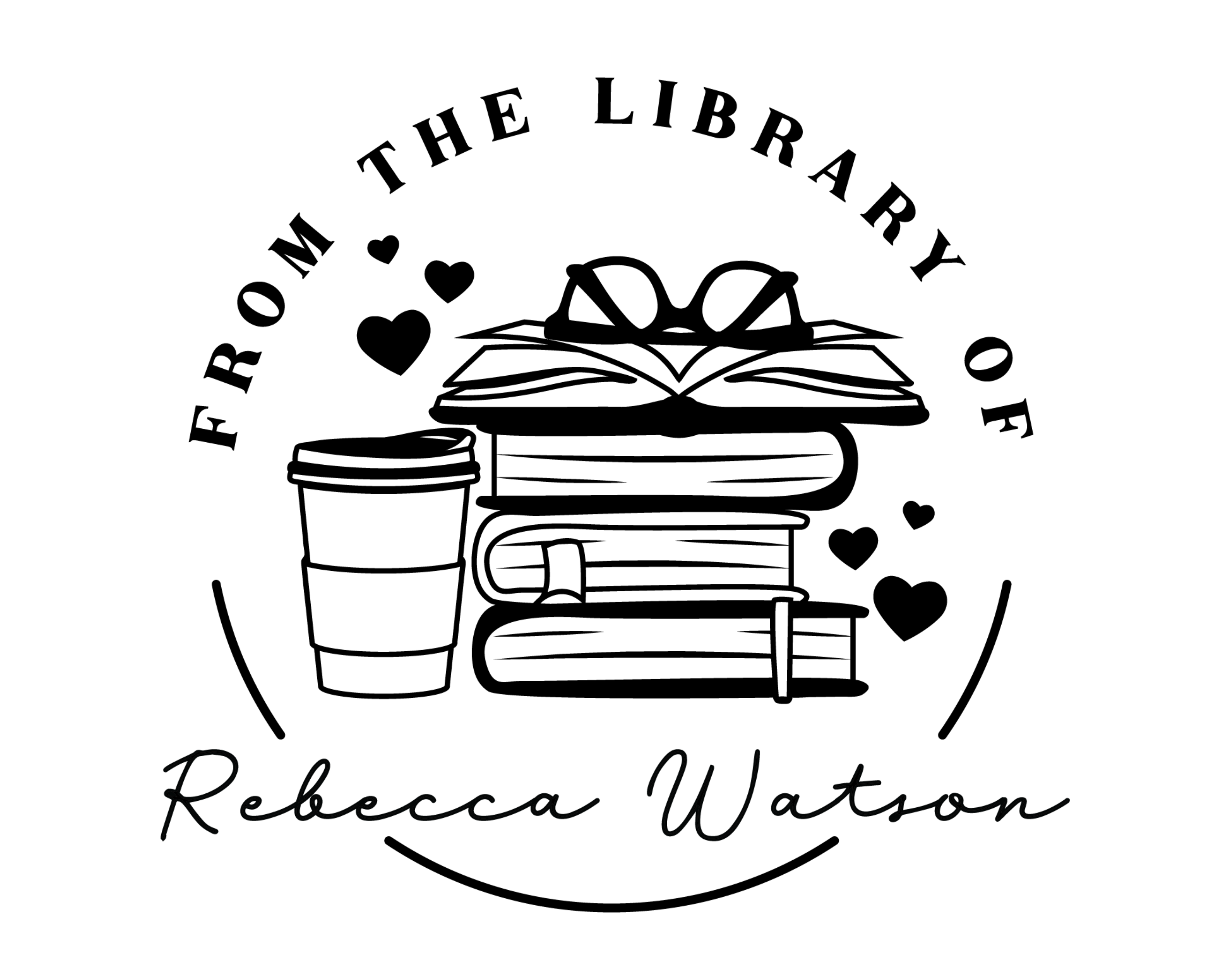 Personalized Book Self Ink Stamp - STF-13