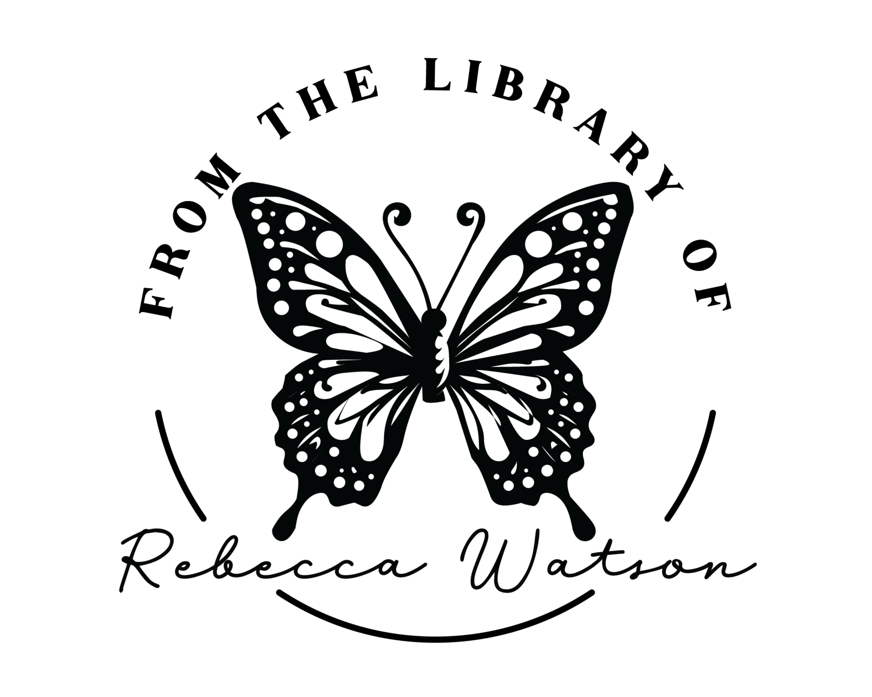 Personalized Book Self Ink Stamp - STF-14