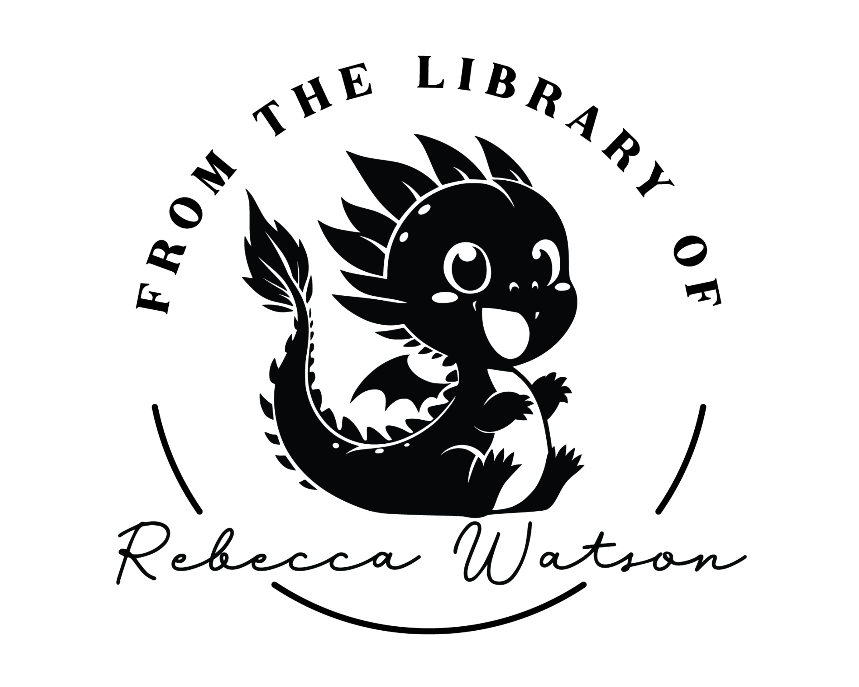 Personalized Book Self Ink Stamp - STF-15