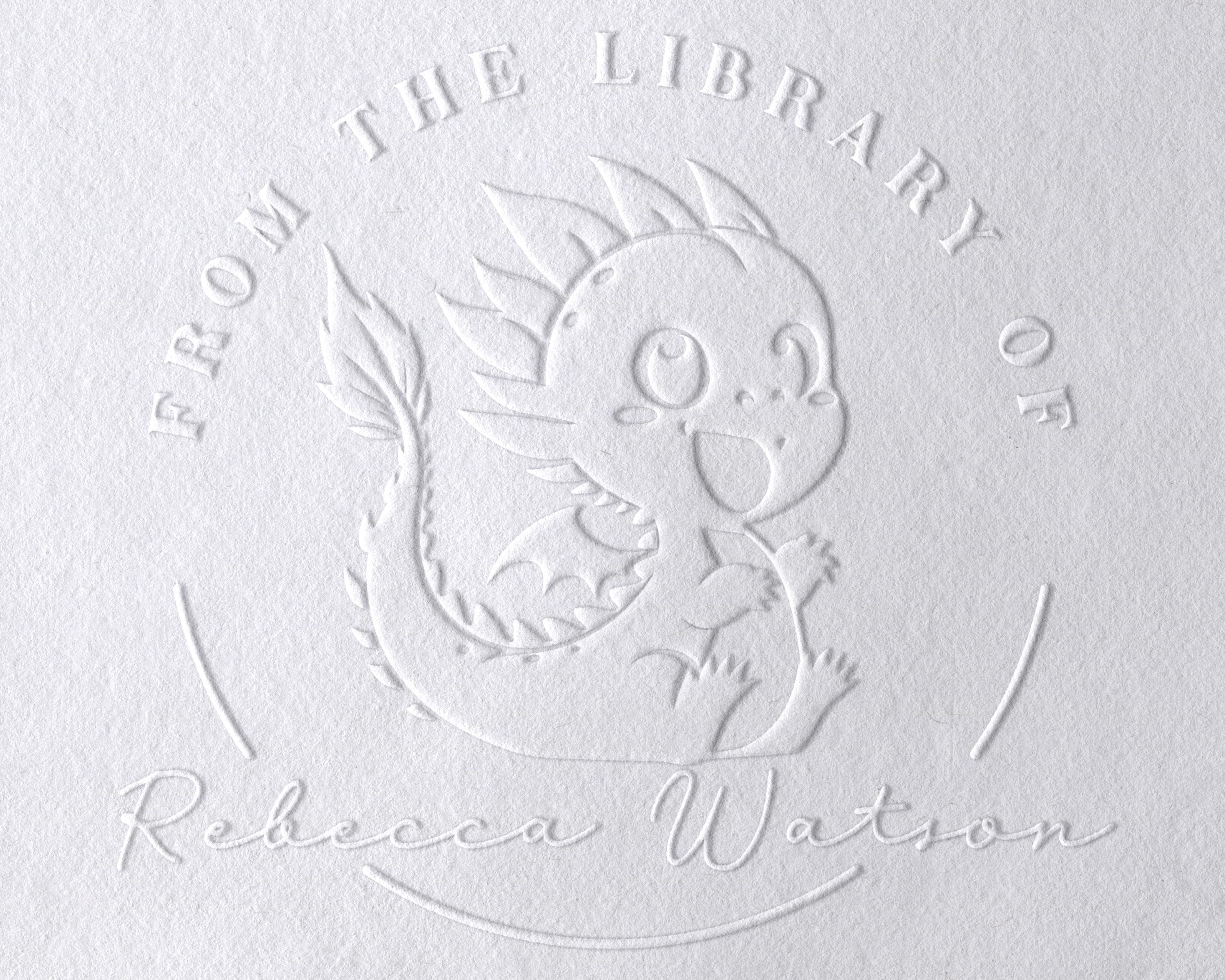 Personalized Book Embosser - STF-15