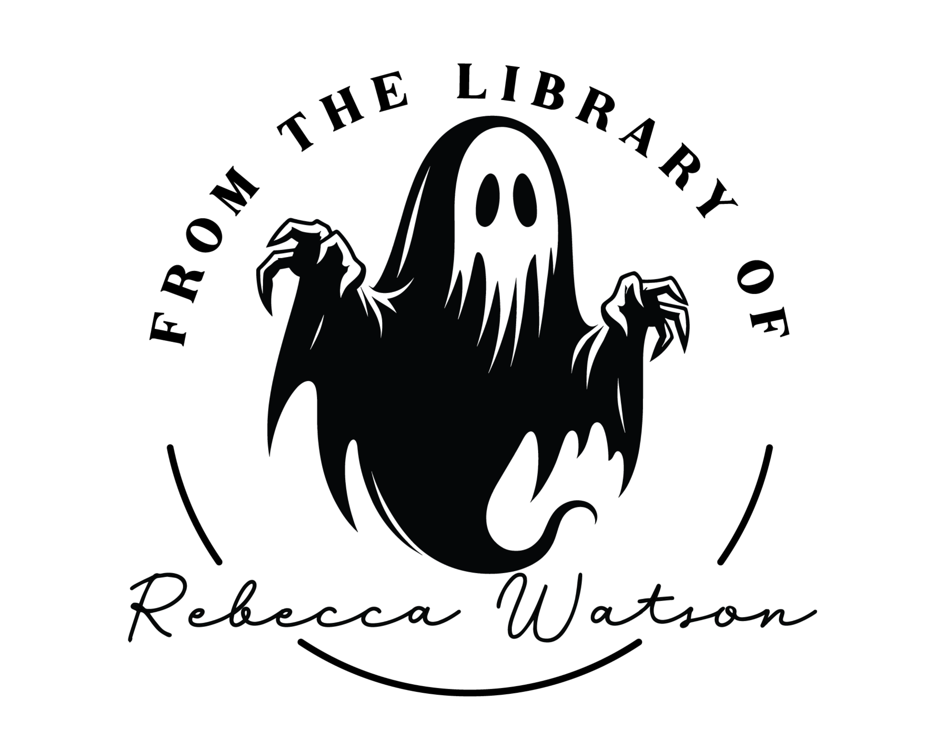 Personalized Book Wooden Handle Stamp - STF-5