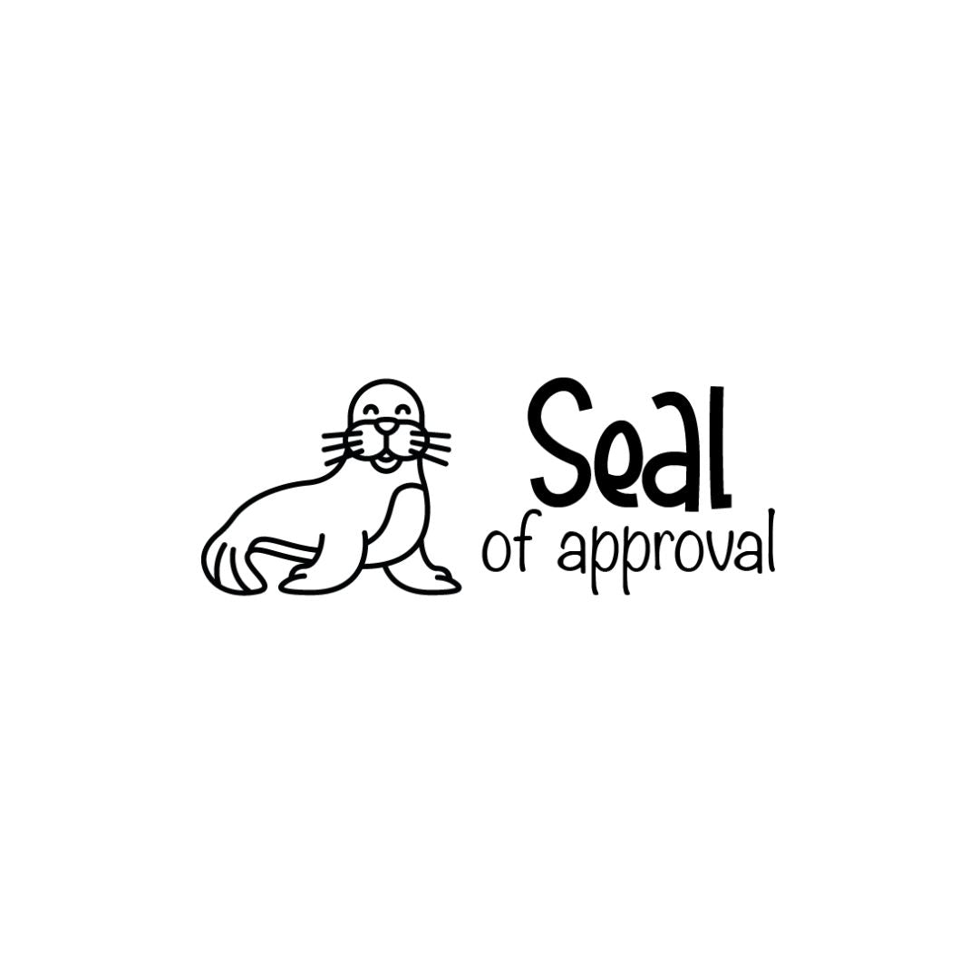 Seal Rectangle Teacher Stamp