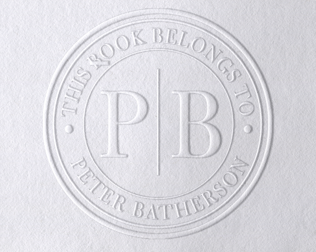 TIK2 Personalized Book Embosser